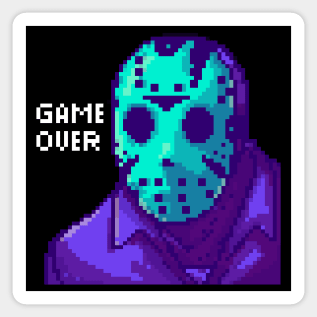 GAME OVER Sticker by sgtmadness